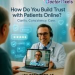 how do you build trust with potential patients online